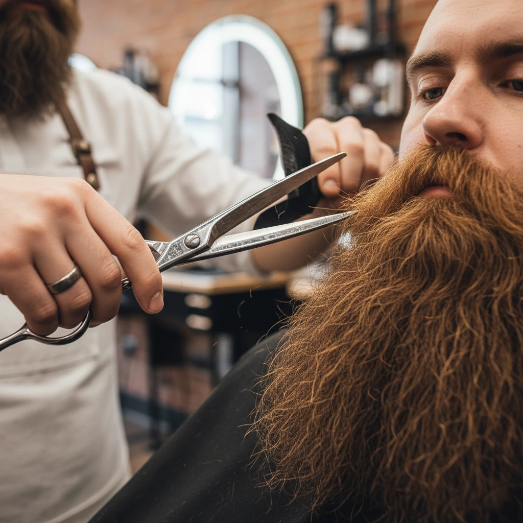 Barba y bigote clásico